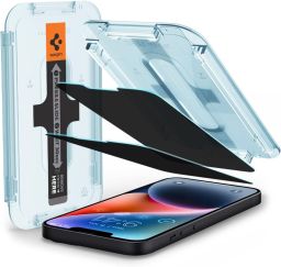 Spigen Glass tR EZ Fit sensor open for iPhone 14 Plus/13 Pro Max 2 Pack Transparency