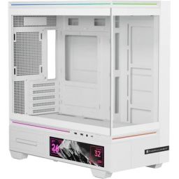 Thermalright TL-M10 Vision táp nélküli MT Mini Tower számítógépház fehér