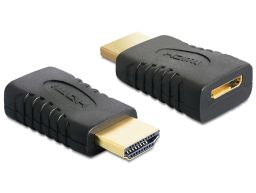 DeLock Adapter High Speed HDMI - A male > C female