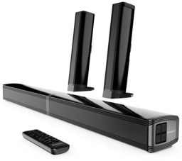 Oakcastle Hangszóró Soundbar - SB80 Split (120W, Bluetooth 5.3, HDMI ARC, AUX, USB, Optikai, Távírányító)