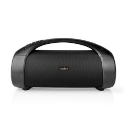 Nedis Bluetooth Party Boombox ,6 óra üzemidő ,2.0 ,50W ,AUX , USB ,IPX5 ,Párosítható ,Fogantyú ,Partifények ,Fekete