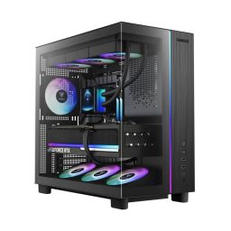 Gamdias Atlas M4 Tempered Glass Black