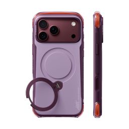 Torras Ostand Q3 Air Pro case for iPhone 18 Pro Violet Summit Purple
