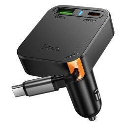 Hoco NZ18 Car Charger 65W Black