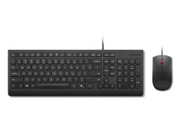 Lenovo Essential Wired Keyboard Combo Black UK