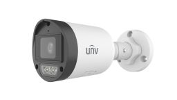 Uniview EasyBasic 4MP Dual-light csőkamera, 4mm fix objektívvel, mikrofonnal (DL2)