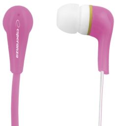 Esperanza EH146P Stereo Earphones Lollipop Pink