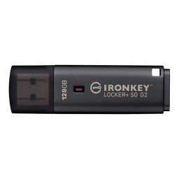 Kingston 128GB Ironkey Locker+ 50 G2 USB3.2 Black