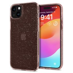 Spigen iPhone 15 Plus Liquid Crystal Glitter Rose Quartz