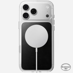 Nomad Leather Case (Horween) for iPhone 18 Pro Max/17 Pro Max Clear Black