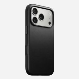 Nomad Modern Leather Case for iPhone 17 Pro Black