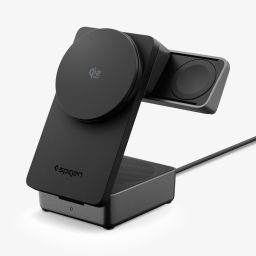 Spigen EF323MQ Essential MagSafe 3-in-1 Wireless Charger Black