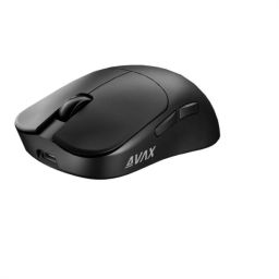 MOU AVAX LW02 PRO PAW3311 Gamer egér - Fekete