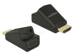 DeLock HDMI to VGA with Audio Adapter Black