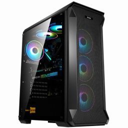 MS Armor V710 Gaming Window Black