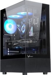 Formula Számítógépház - Crystal Z1+ Black ARGB (fekete, ablakos, ATX, 3x12cm venti, 1xUSB3.0, 1xUSB2.0, 1xType-C)