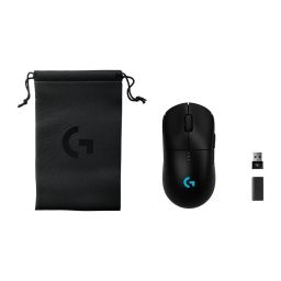 Logitech Pro 2 Lightspeed Wireless Mouse Bundle Black