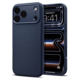 Spigen Liquid Air case for iPhone 18 Pro Max/17 Pro Max Navy Blue