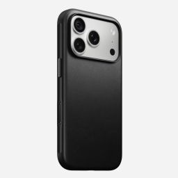 Nomad Modern Leather Case for iPhone 18 Pro/17 Pro Black