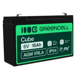 Green Cell AGM40 UPS akkumulátor VRLA AGM 6 V 15 Ah