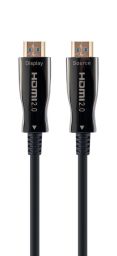 Gembird CCBP-HDMI-AOC-20M-02 Active Optical AOC High speed HDMI cable with Ethernet AOC Premium Series 20m Black