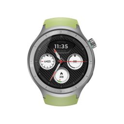 Motorola moto watch Matte Silver + Herbal Garden band