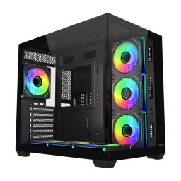 FSP M341 ARGB Tempered Glass Black