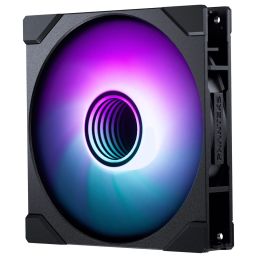 Ventilátor PHANTEKS M25 Gen2 D-RGB PWM, 140mm, D-RGB, fekete, 3darabos, retail