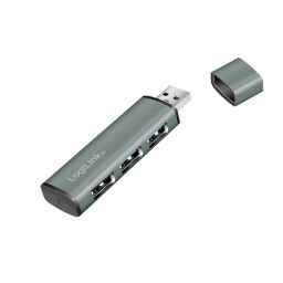 Logilink 3-portos USB3.0 HUB Aluminium