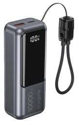 Gembird PB10-PD20-LCD-02 10000mAh PowerBank Space Grey