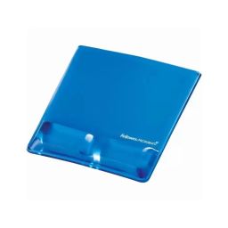 ORINK Egérpad csuklótámasszal Fellowes Health-V Crystal, kék