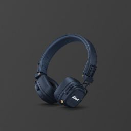 Marshall Major V Bluetooth Headset Midnight Blue