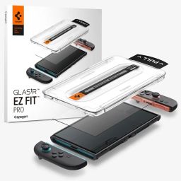 Spigen Glass tR EZ Fit Pro for Nintendo Switch 2- 2 Pack