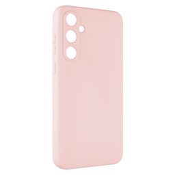 FIXED Story gumirozott telefontok Samsung Galaxy A35 5G készülékhez, pink, FIXST-1262-PK