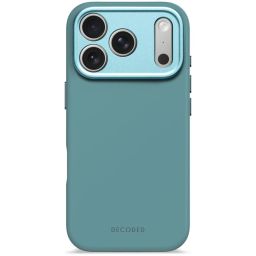 Decoded AntiMicrobial Silicone Backcover for iPhone 17 Pro Retro Blue