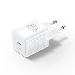 Vention 1-Port USB-C GaN Charger 20W EU-Plug White