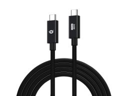 Conceptronic  ETTA04B12 USB4.0 Gen3 USB-C-USB-C PD3.1 240W cable 1,2m Black