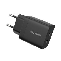 Choetech  Q5006 Dual Type-C PD40W Wall Charger Black