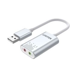 Unitek Y-247A 2.0 USB Hangkártya Silver