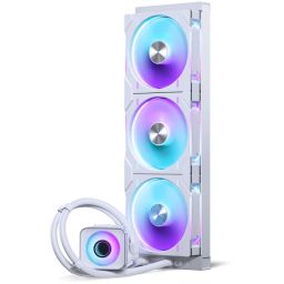 PHANTEKS Glacier One 420D30 X2 DRGB AiO CPU hűtő - 420mm, Fehér