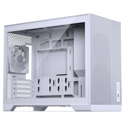 Számítógépház PHANTEKS XT M3 MATX, 3xDRGB venti, edzett üveg, fehér