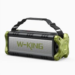 W-King D8 Bluetooth Speaker Black/Green
