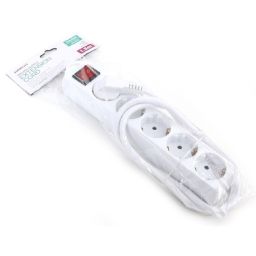 Omega Hálózati Elosztó Kapcsolóval 5DIN 1,5m White