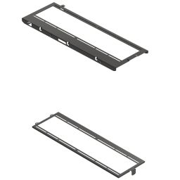 HAVN HS 420 Ventilátor konzol for 360mm radiátorhoz - fekete