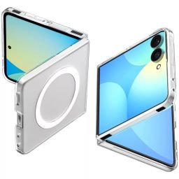 Spigen Air Skin MagSafe case for Samsung Galaxy Z Flip8 Clear White