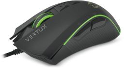 Vertux Egér - RODON (Vezetékes, Optikai, RGB LED, 7 gomb, 12000 dpi, fekete)