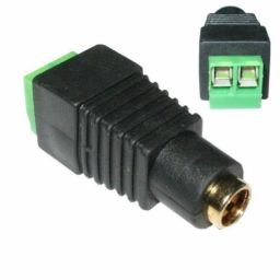 Hikvision DC tápcsatlakozó dugó; 2.1/5.5/11 mm; anya