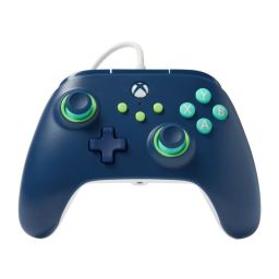 PowerA Advantage Wired Controller for Xbox Series X|S Gamepad Mariner Blue