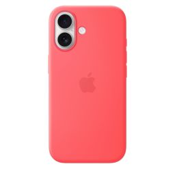 Apple iPhone 17 Silicone Case with MagSafe Bright Guava