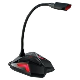 Yenkee YMC 1040 Scout Gamer Microphone Black/Red